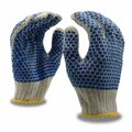 Cordova Machine Knit, Double-Sided, PVC Blocks Gloves, S, 12PK 3880S